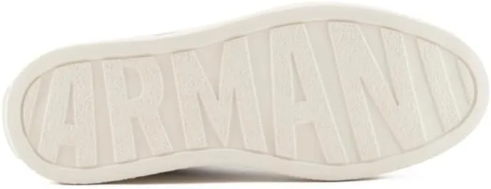 Armani Exchange Men's Classic Lion Clean Sneaker