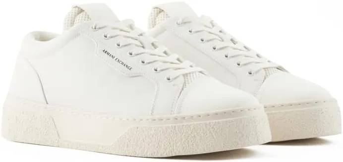 Armani Exchange Men's Classic Lion Clean Sneaker