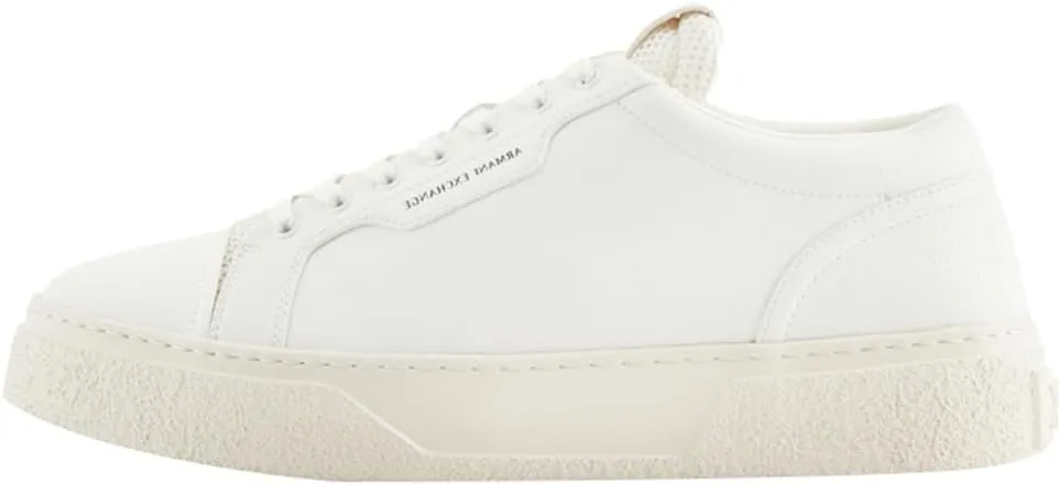 Armani Exchange Men's Classic Lion Clean Sneaker
