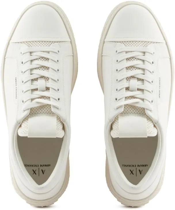 Armani Exchange Men's Classic Lion Clean Sneaker