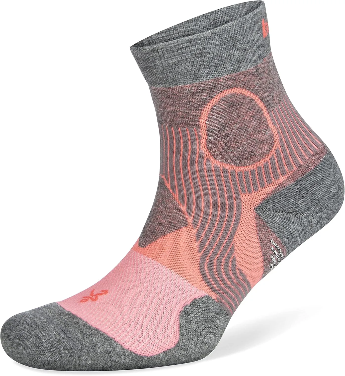 Balega Women's Athletic Support Compression Fit Performance Quarter Running Socks (1 Pair)