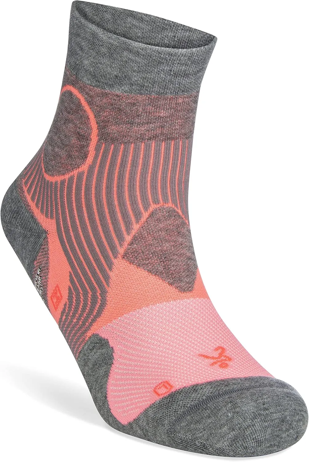 Balega Women's Athletic Support Compression Fit Performance Quarter Running Socks (1 Pair)