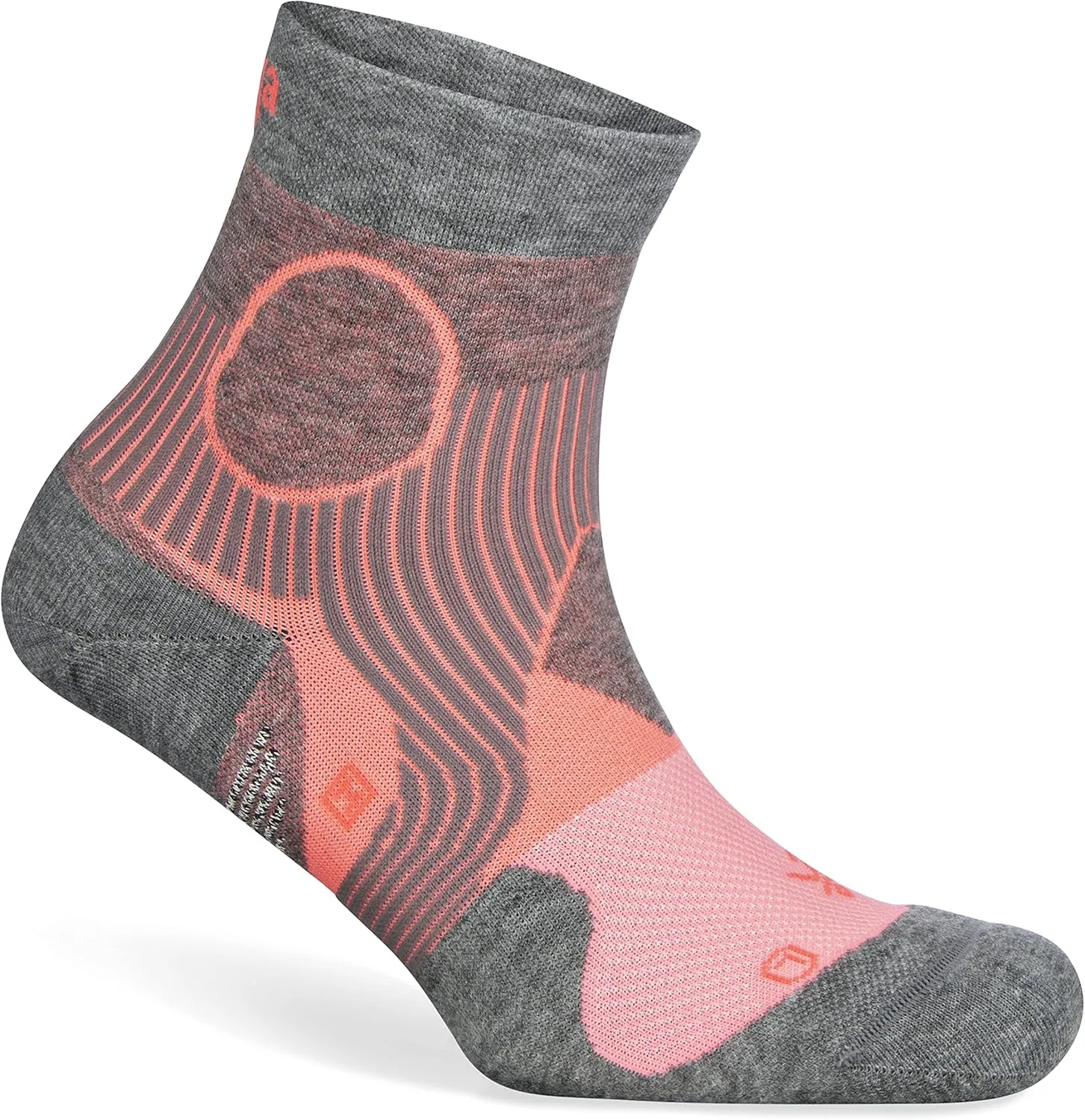 Balega Women's Athletic Support Compression Fit Performance Quarter Running Socks (1 Pair)