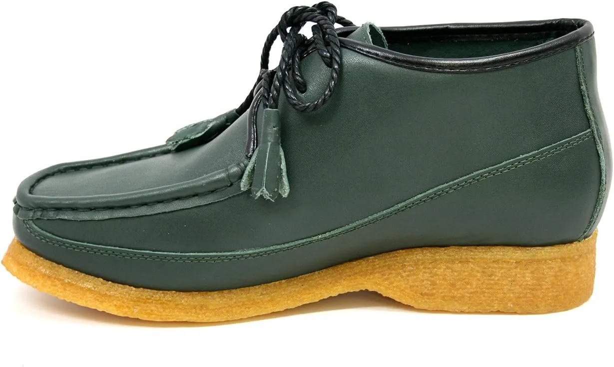 British Collection Men's Knicks Three Quarters Lace-up Leather Shoes