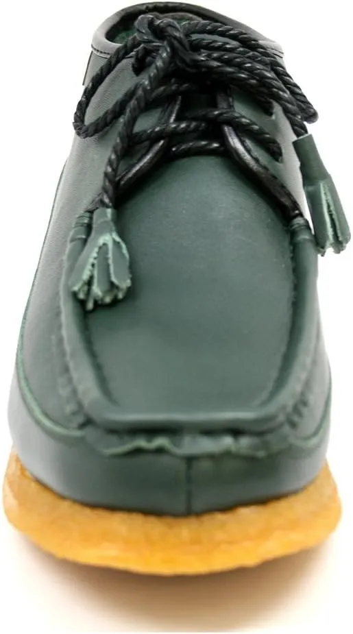 British Collection Men's Knicks Three Quarters Lace-up Leather Shoes