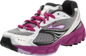 Brooks Ghost G Running Shoe (Little Kid/Big Kid),Vivid Viola/Pastel Lilac/Anthracite/Silver,3 D US Little Kid