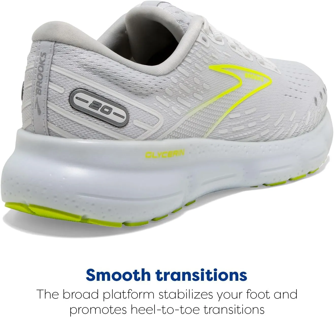 Brooks Men's Glycerin 20 Neutral Running Shoe