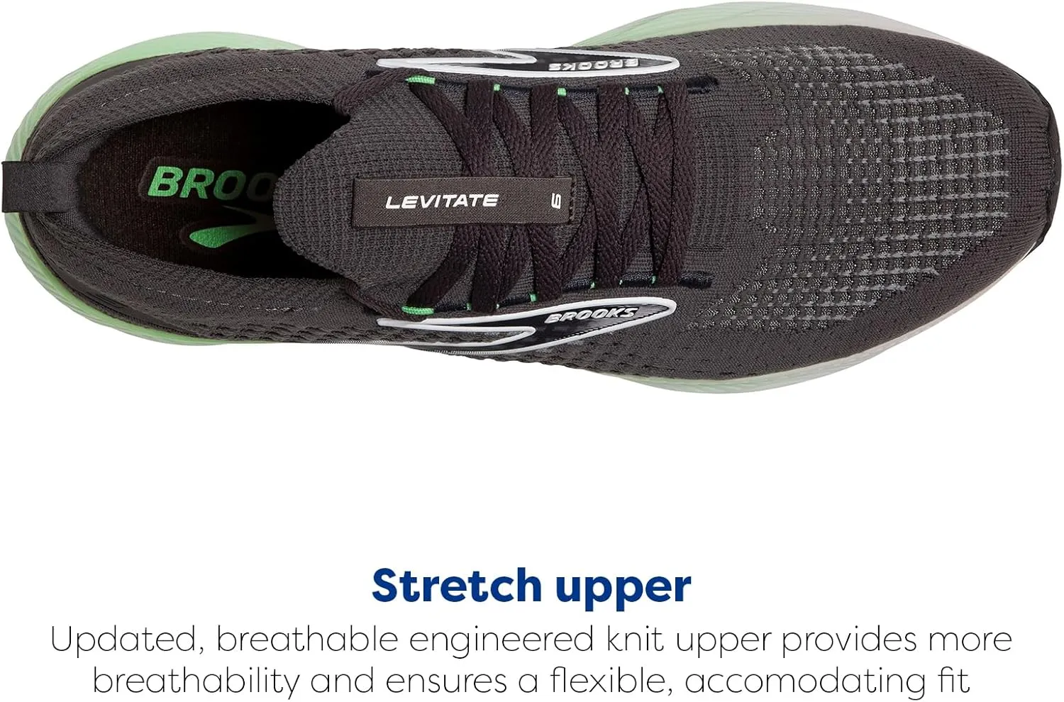 Brooks Men’s Levitate Stealthfit 6 Neutral Running Shoe