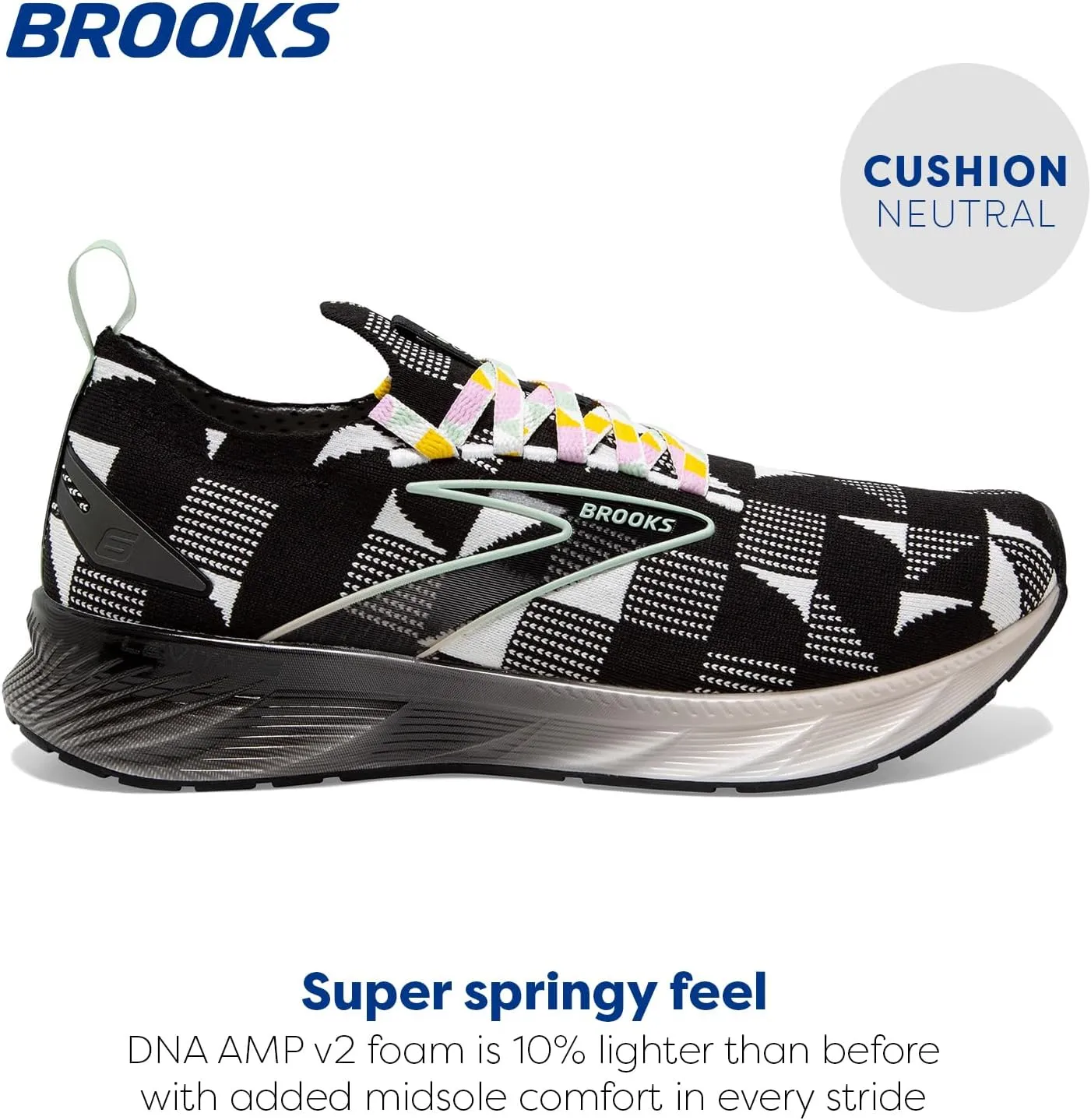 Brooks Men’s Levitate Stealthfit 6 Neutral Running Shoe