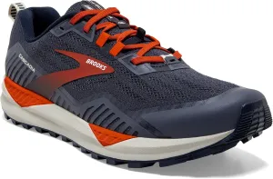 Brooks Men's Low-Top Running Shoe, Navy Orange Pelican, 8