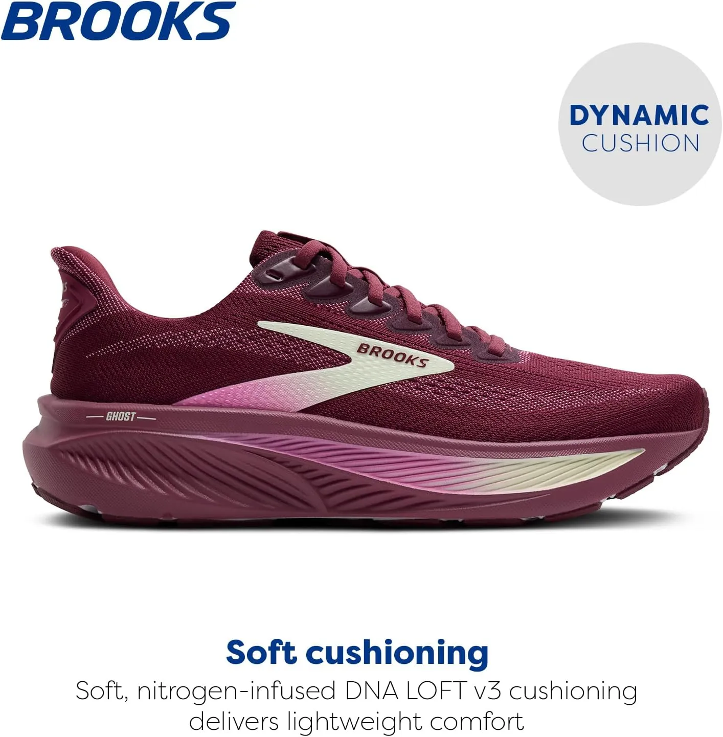 Brooks Women’s Ghost 17 Neutral Running Shoe