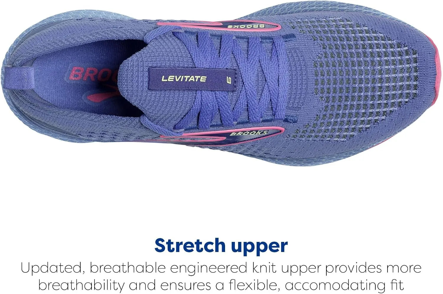 Brooks Women’s Levitate Stealthfit 6 Neutral Running Shoe