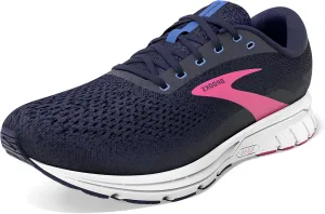 Brooks Women's Signal 3 Running Shoe - Peacoat/Amparo Blue/Pink - 11 Medium