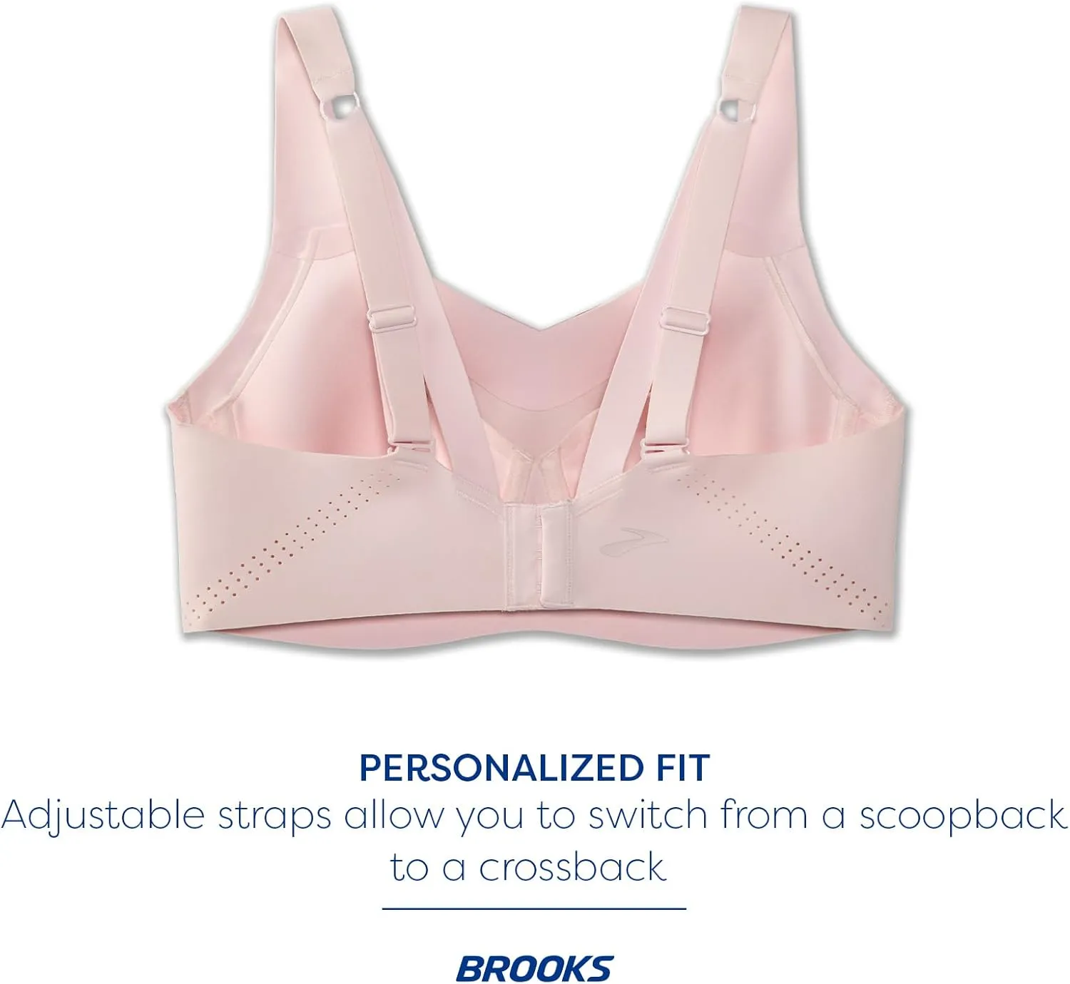Brooks Women's Underwire Sports Bra for High Impact Running, Workouts & Sports with Maximum Support