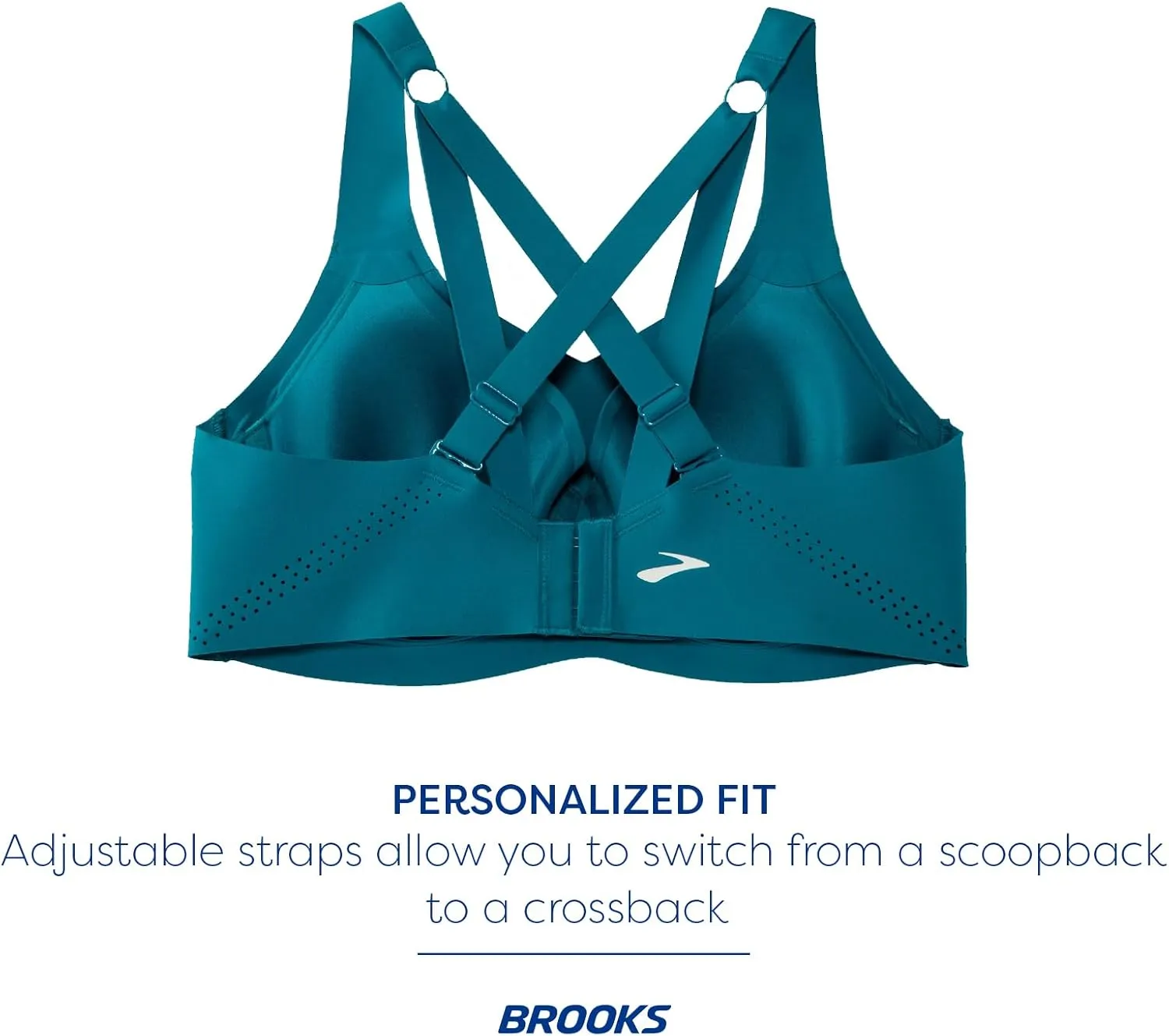 Brooks Women's Underwire Sports Bra for High Impact Running, Workouts & Sports with Maximum Support