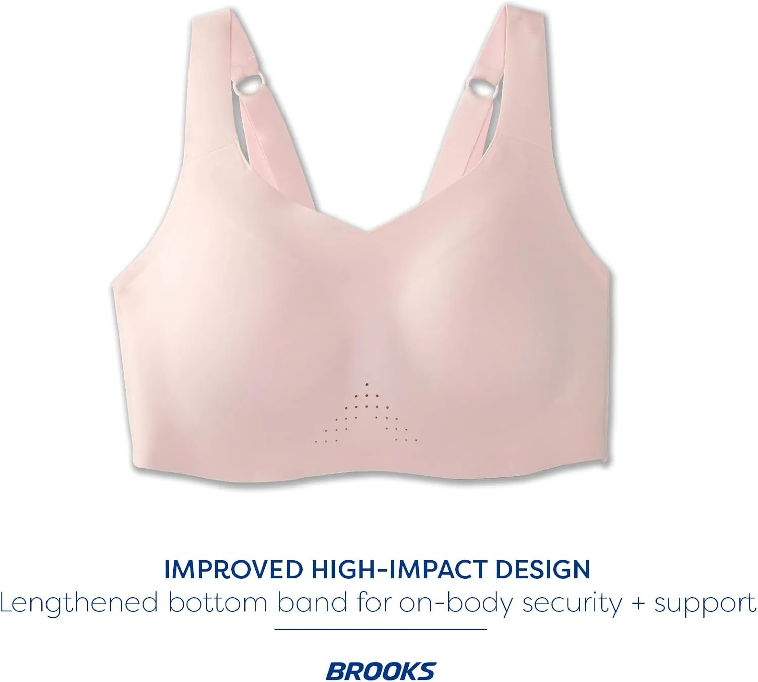 Brooks Women's Underwire Sports Bra for High Impact Running, Workouts & Sports with Maximum Support