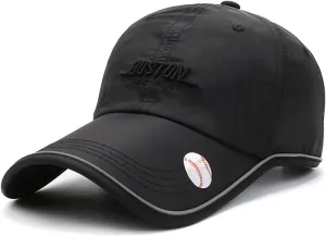 CLAPE Mens Hat Quick Dry Golf Baseball Cap UPF50  Unstructured Outdoor Caps Unisex Breathable Sports Cap Adjustable Sun Hat