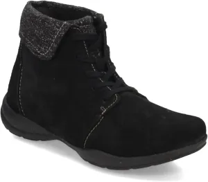 Clarks Womens Roseville Lace Suede Booties