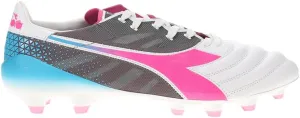 Diadora Mens Brasil Elite Veloce Gr Ita Lpx Soccer Cleats - Blue, Pink, White