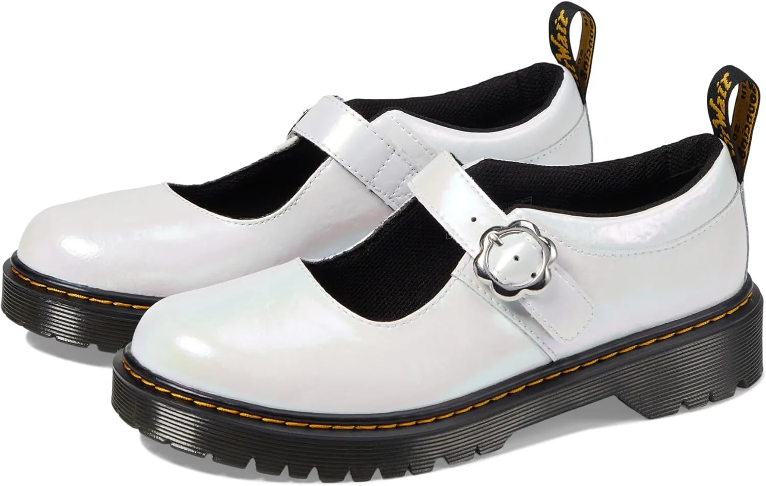 Dr. Martens Girl's MJ Bex (Big Kid) Pearl 5 UK (US 6 Big Kid) M
