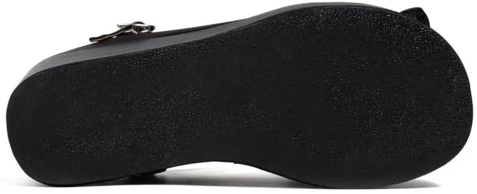 Elbslutt Womens Goth Mary Jane Shoes Platform Kawaii Cosplay Girls Lolita Shoes Round Toe Buckle Strap Chunky Wedge Heel Bow Lace Satin Bow Y2k Ankle Strap Dress Pumps Shoes Oxfords