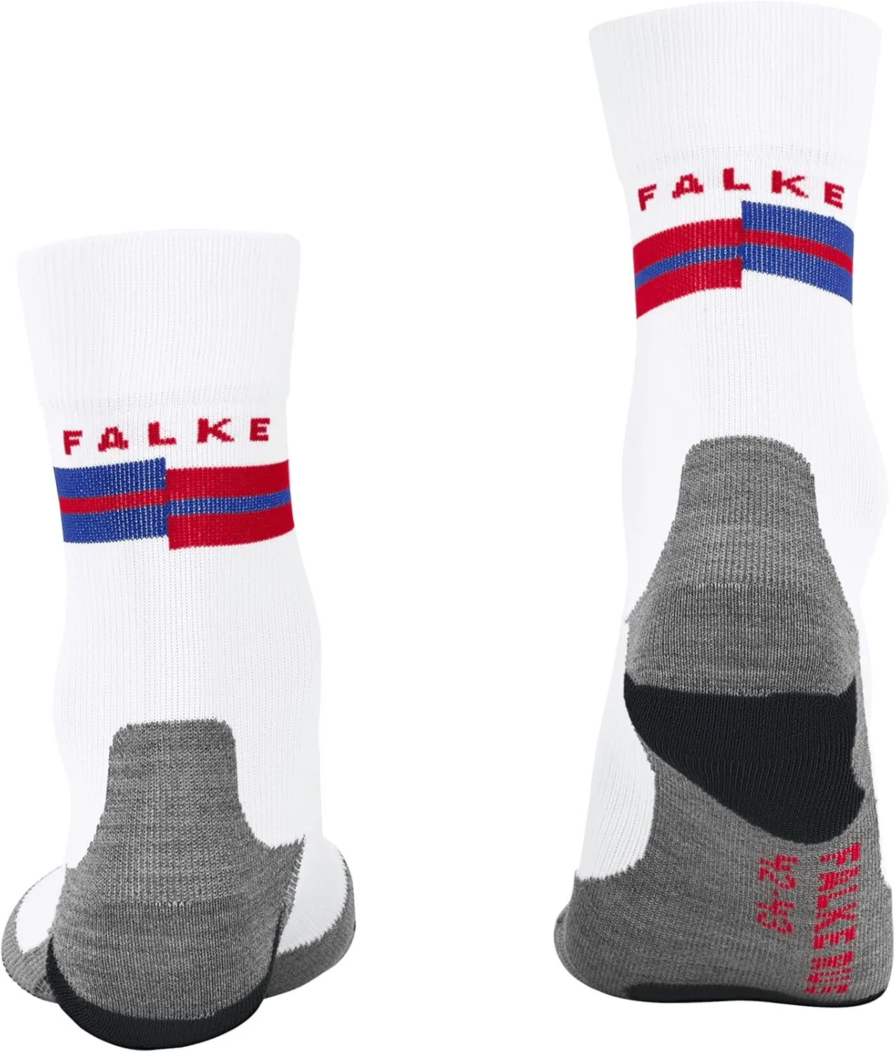 FALKE Men's RU5 Race Running Socks, Mid Calf, Ultralight Cushion, 1 Pair