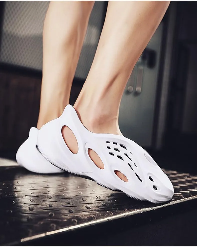 Foam Runners for Men,Lightweight Comfortable Slides,Breathable Beach Pool Shoes for Men Women Walking,Yoga,Gym,Outdoor Activities