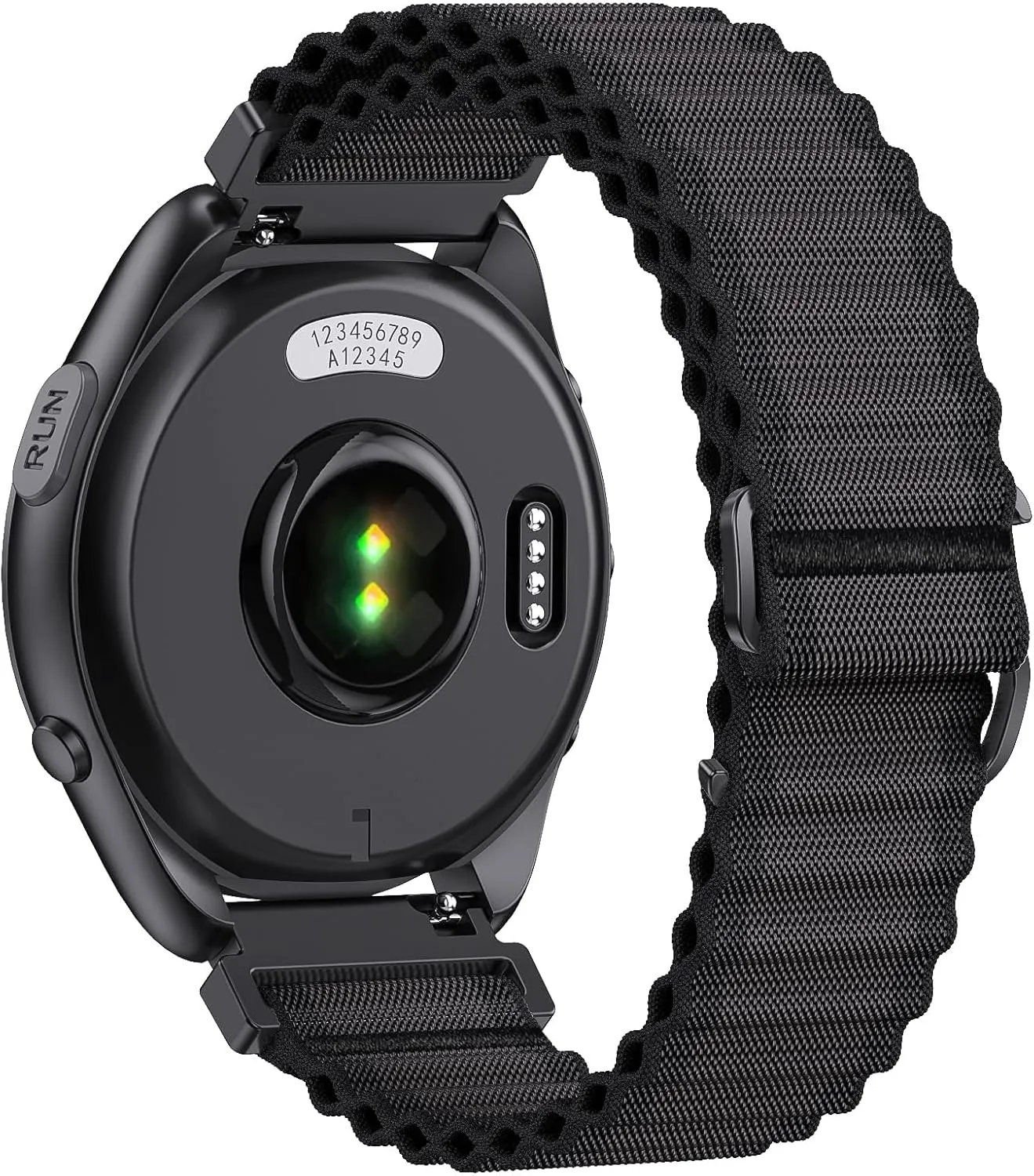 For Samsung Galaxy Watch 7 6 5 4 3 FE Band, 20mm Nylon Quick Release Watch Strap for Samsung Gear S2