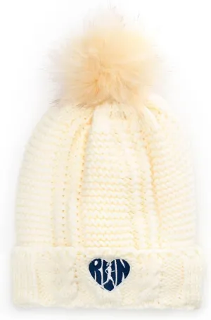 Gone For a Run Pom Pom Beanie Hat for Runners | Running Hats