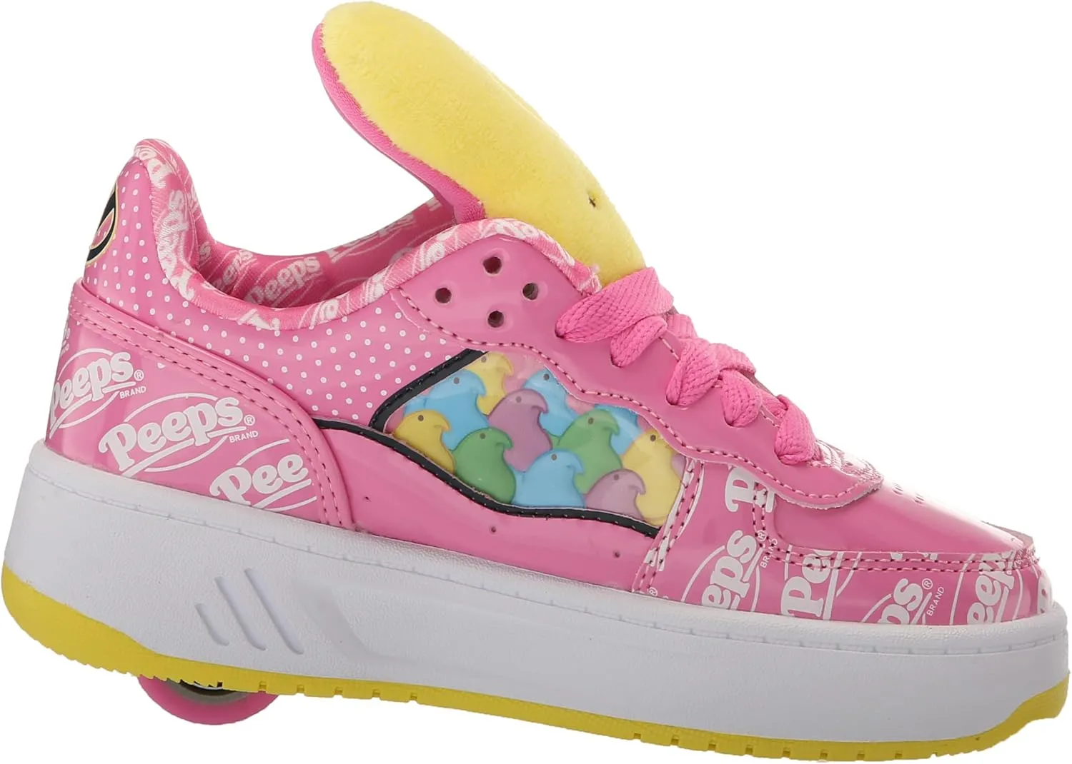 HEELYS Women's Rezerve Low Peeps (Little Big Kid) Wheeled Heel Shoe