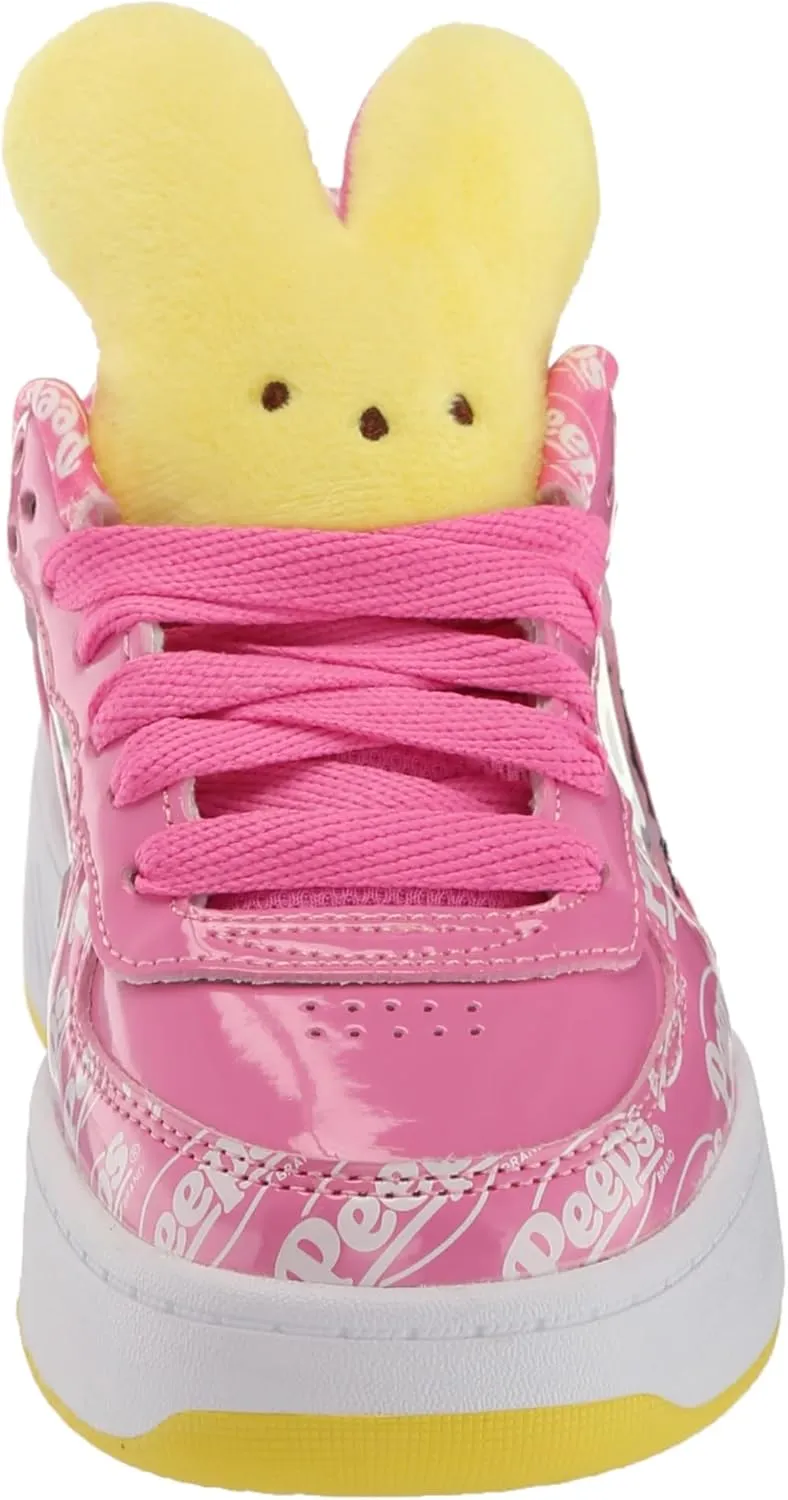 HEELYS Women's Rezerve Low Peeps (Little Big Kid) Wheeled Heel Shoe