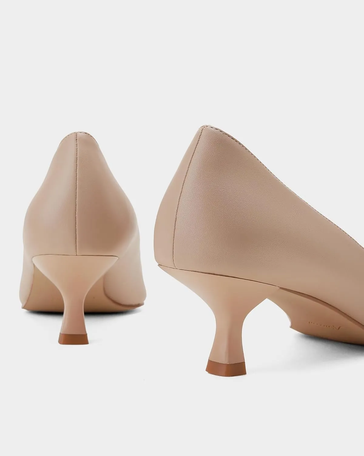Kitten Heels for Women Pumps Closed Pointed Toe Heels 2 in Low Heels Comfy Formal Work Pumps