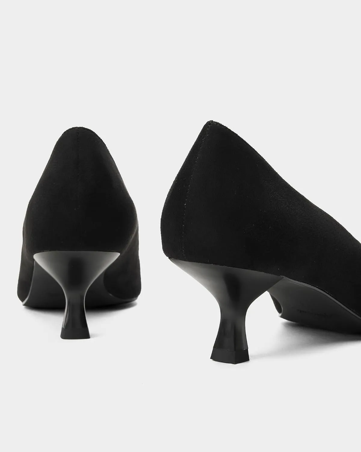Kitten Heels for Women Pumps Closed Pointed Toe Heels 2 in Low Heels Comfy Formal Work Pumps