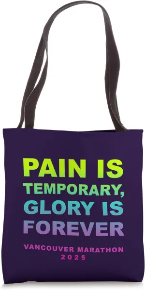 Marathon VANCOUVER 2025 Finisher Tote Bag