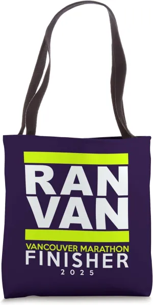 Marathon VANCOUVER 2025 Finisher Tote Bag