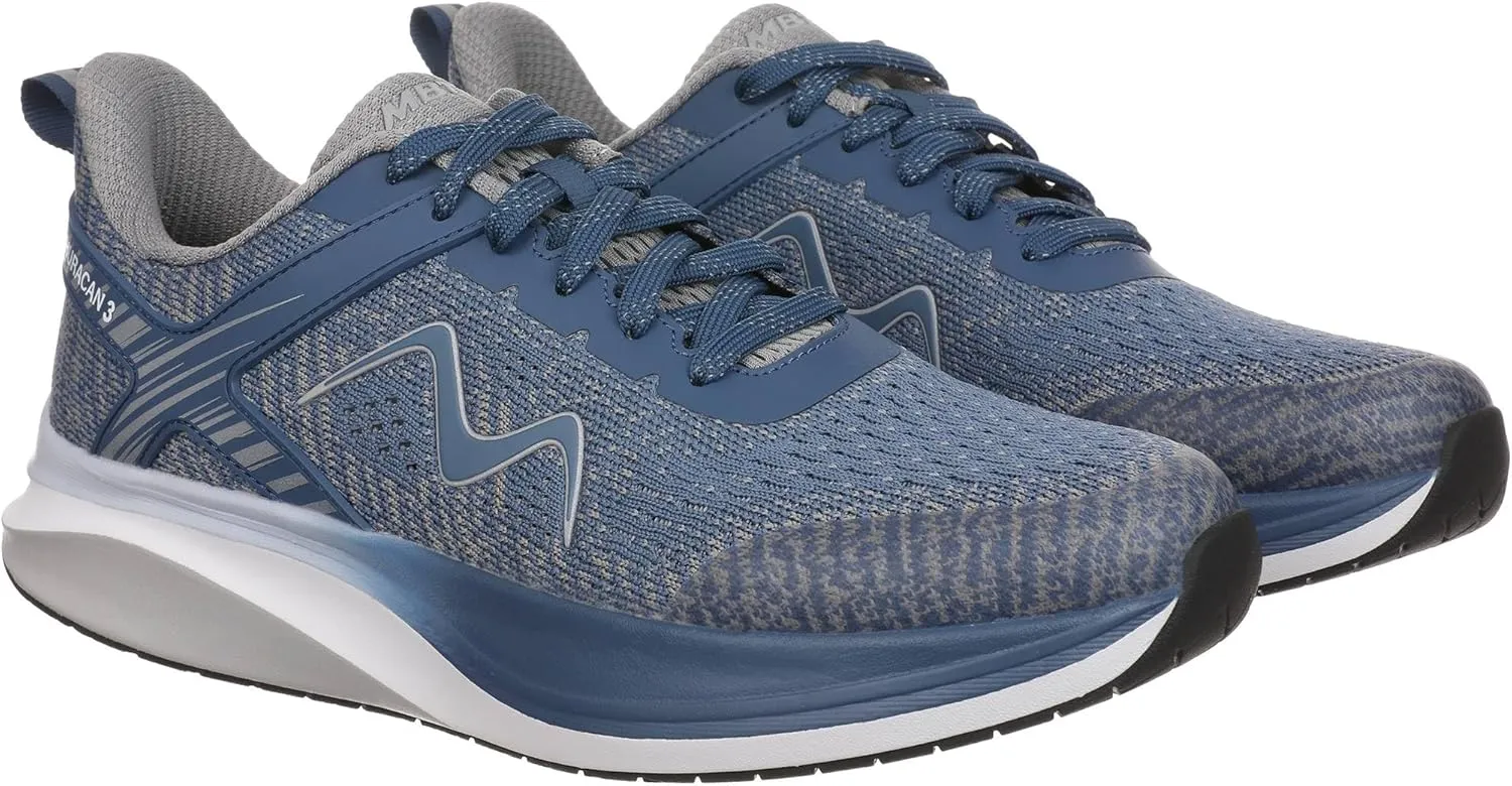 MBT Huracan 3 Lace Up Running Shoes in Navy for Women