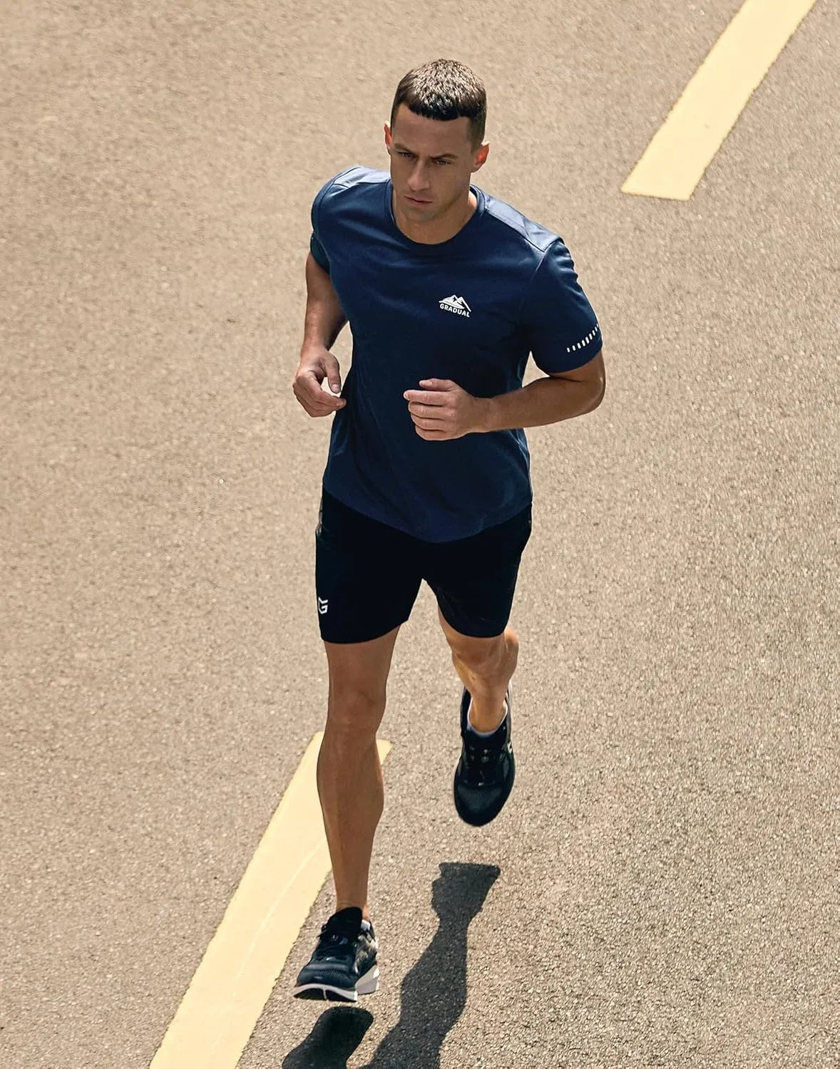 Men's UPF 50  Sun Protection Dry Fit Workout T-Shirts Rash Guard Swim Shirts Moisture Wicking Tee for Athletic, Beach, Hiking