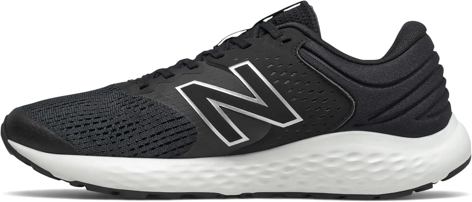 New Balance Men's 520 V7 Running Shoe, Black, 14 UK Wide