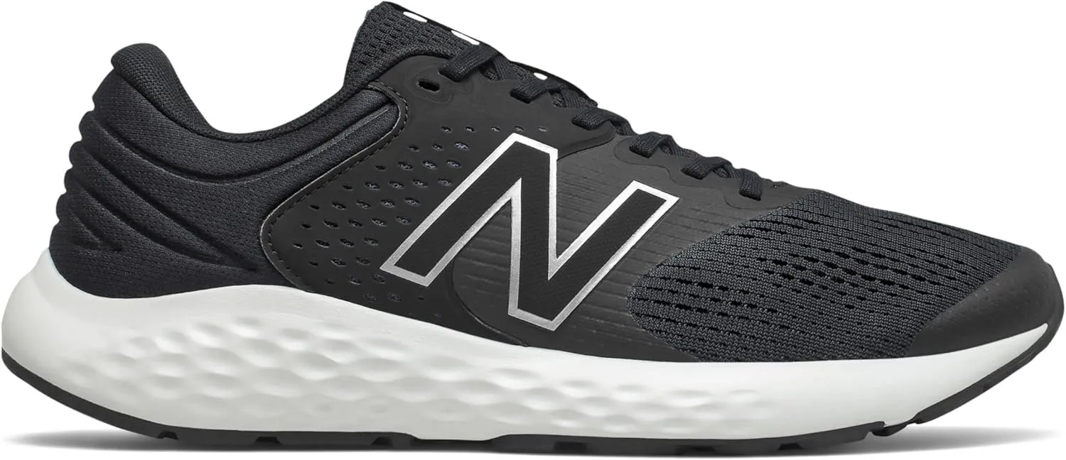 New Balance Men's 520 V7 Running Shoe, Black, 14 UK Wide