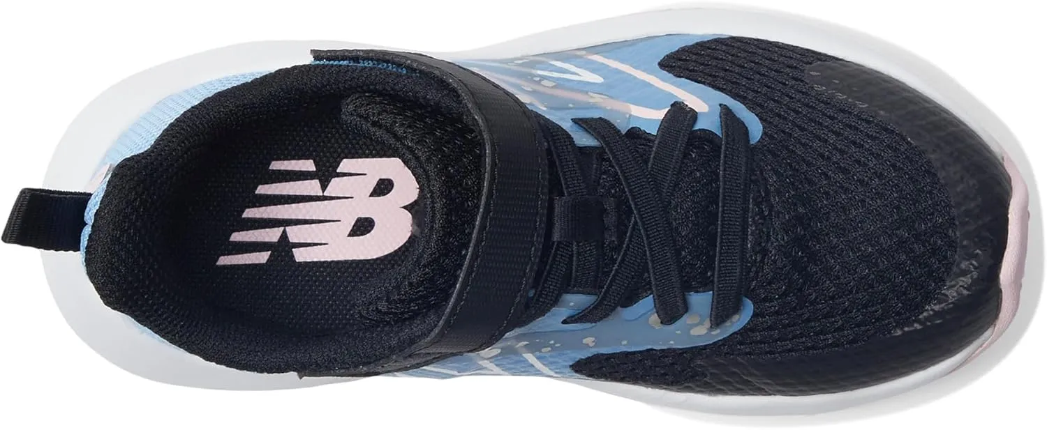 New Balance Unisex-Child Rave Run V2 Bungee Lace with Top Strap Shoe
