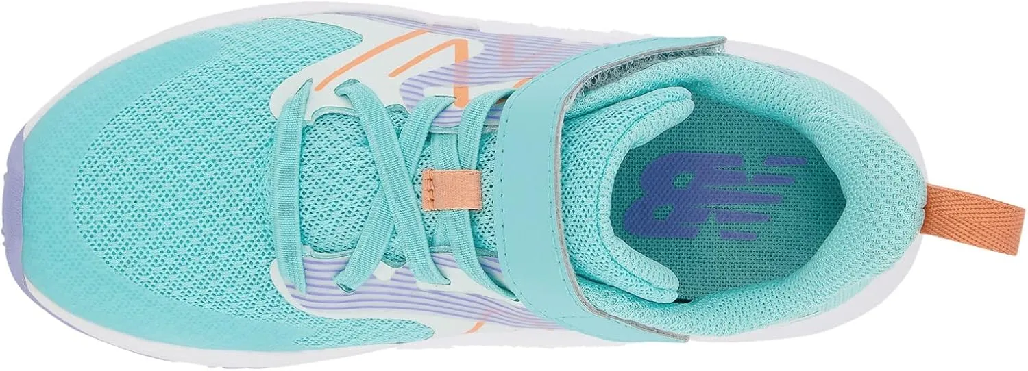 New Balance Unisex-Child Rave Run V2 Bungee Lace with Top Strap Shoe