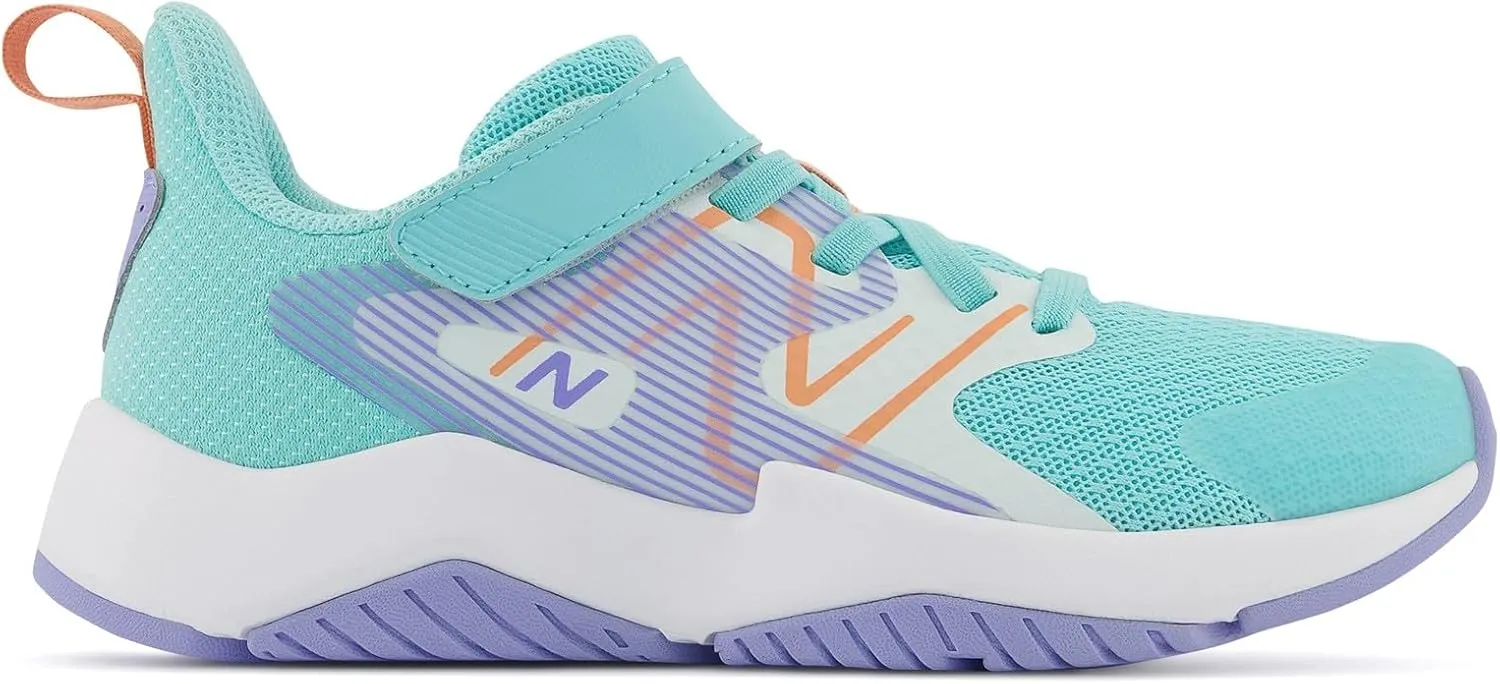 New Balance Unisex-Child Rave Run V2 Bungee Lace with Top Strap Shoe