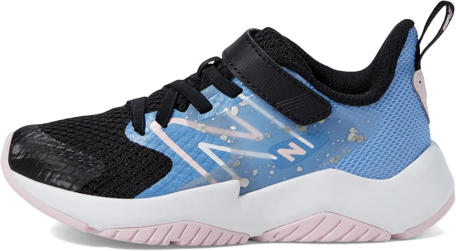 New Balance Unisex-Child Rave Run V2 Bungee Lace with Top Strap Shoe