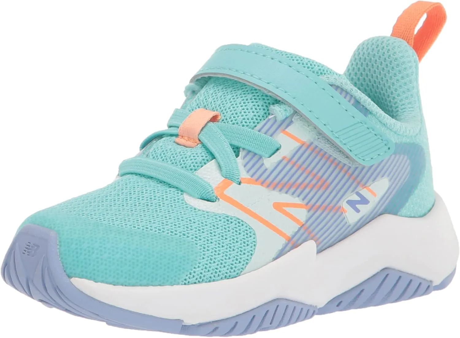 New Balance Unisex-Child Rave Run V2 Bungee Lace with Top Strap Shoe