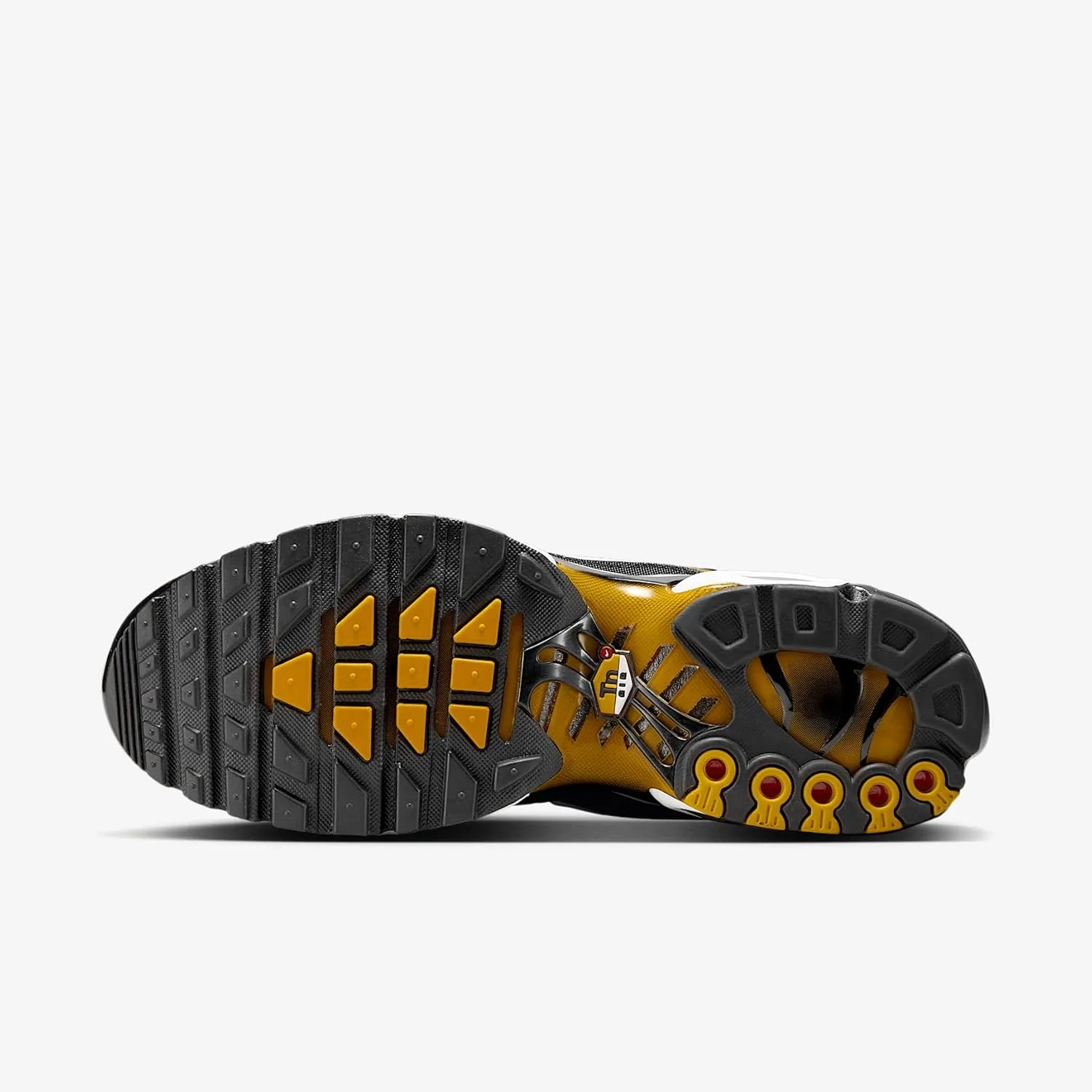 Nike Air Max Plus Men's Shoes (DM0032-013, Black/University Gold/White)