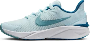 Nike Star Runner 4 Big Kids' Road Running Shoes (DX7615-404, Glacier Blue/Astronomy Blue/) Size 5