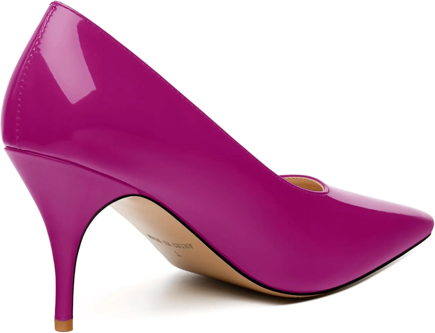 NUMALEO Women's Pumps Pointed Toe Heels Closed Toe High Heels Stiletto Comfortable Business Heels 3 Inch Wedding Party Dress Shoes
