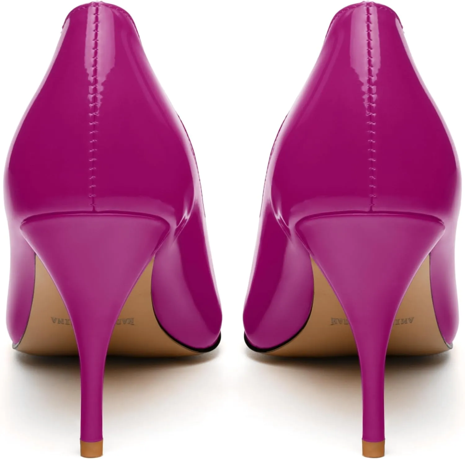NUMALEO Women's Pumps Pointed Toe Heels Closed Toe High Heels Stiletto Comfortable Business Heels 3 Inch Wedding Party Dress Shoes