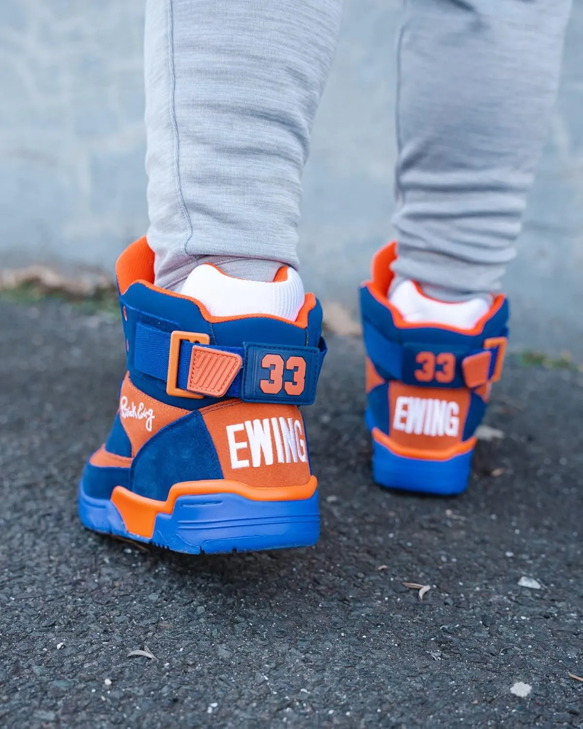 PATRICK EWING ATHLETICS 33 HI OG Dazzling Blue/Orange NYC 1EW90013-442