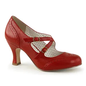Pin Up Couture Flapper-35-Red-Size 6-Clearance
